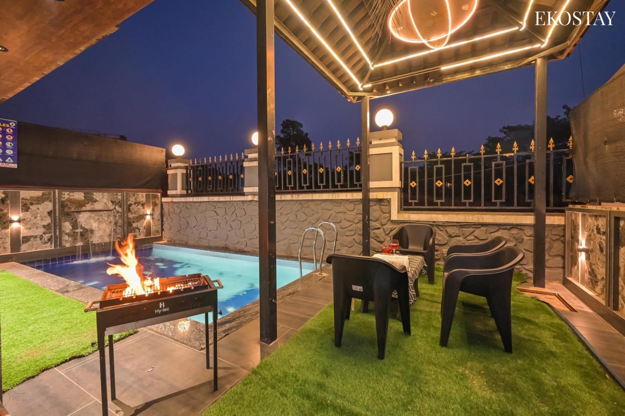 Ekostay Gold - Peninsula Villa Lonavala Exteriér fotografie