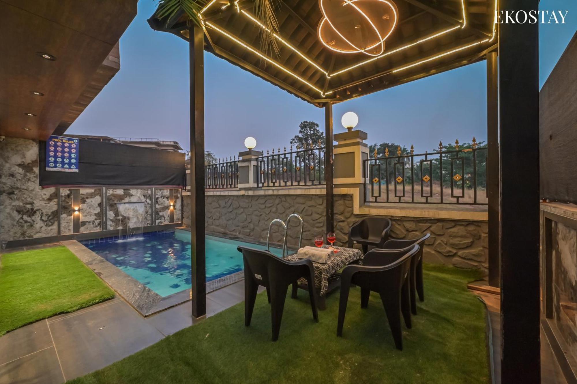 Ekostay Gold - Peninsula Villa Lonavala Exteriér fotografie